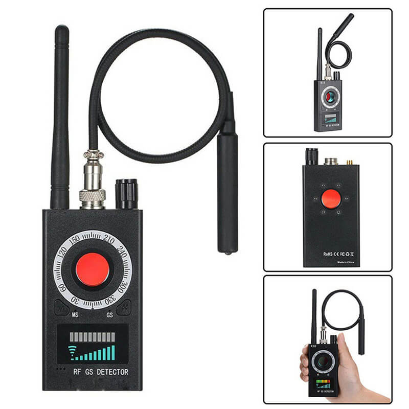 Détecteur PRO de caméra espion GPS, GMS et fréquences